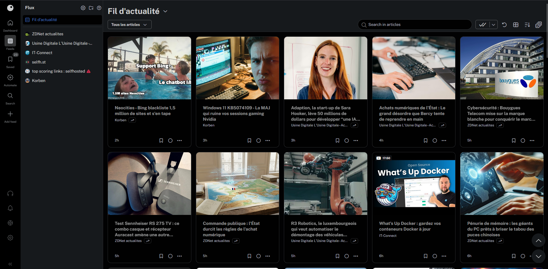 Capture Inoreader